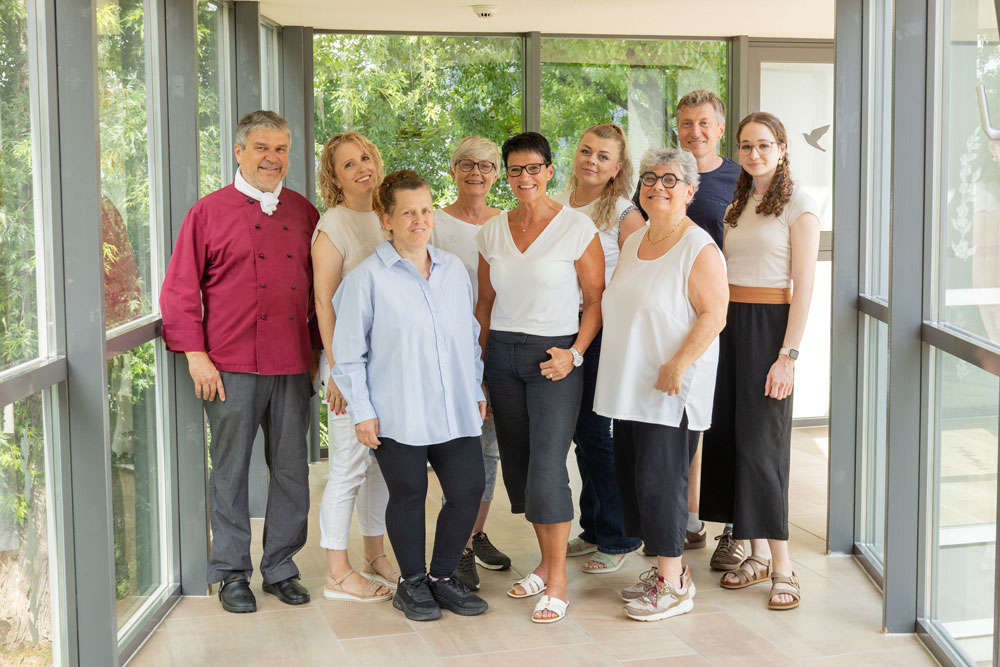 Team Hauswirtschaft, Team Küche und Team Technischer Dienst